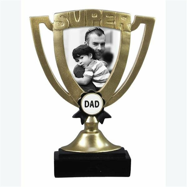 Youngs Resin Super Dad Trophy Photo Frame 73200